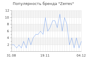 Популярность бренда zerres