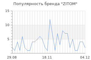 Популярность бренда ZITOM