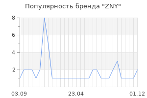 Популярность бренда ZNY