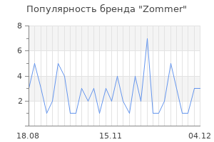 Популярность бренда zommer