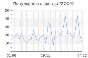 Популярность бренда zoom