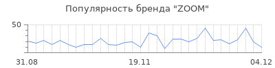 Популярность zoom